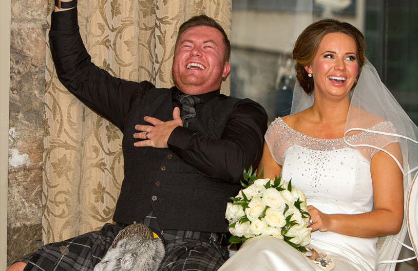 wedding photographers Glasgow