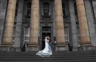 wedding photographers Edinburgh