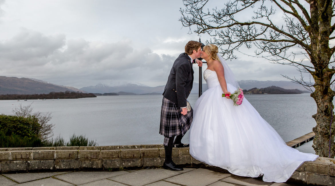 wedding, photographers, Loch Lomond